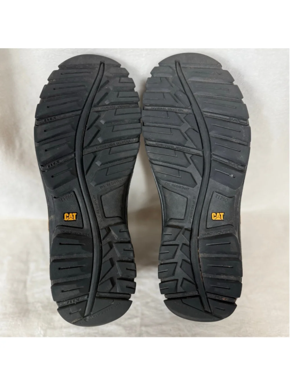 Men's Caterpillar Waterproof Slip Resistant Work Boots P74128 Steel Toe 11.5